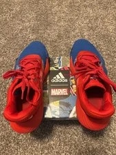 Adidas — Adidas D.o.n. Issue #1 J Spider Man Basketball Shoes 4.5 Dead Stock — Sneaker — resale