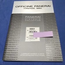 Panerai — Officine Panerai Luminor Marina Manual Instructions From Japan — Watch — resale