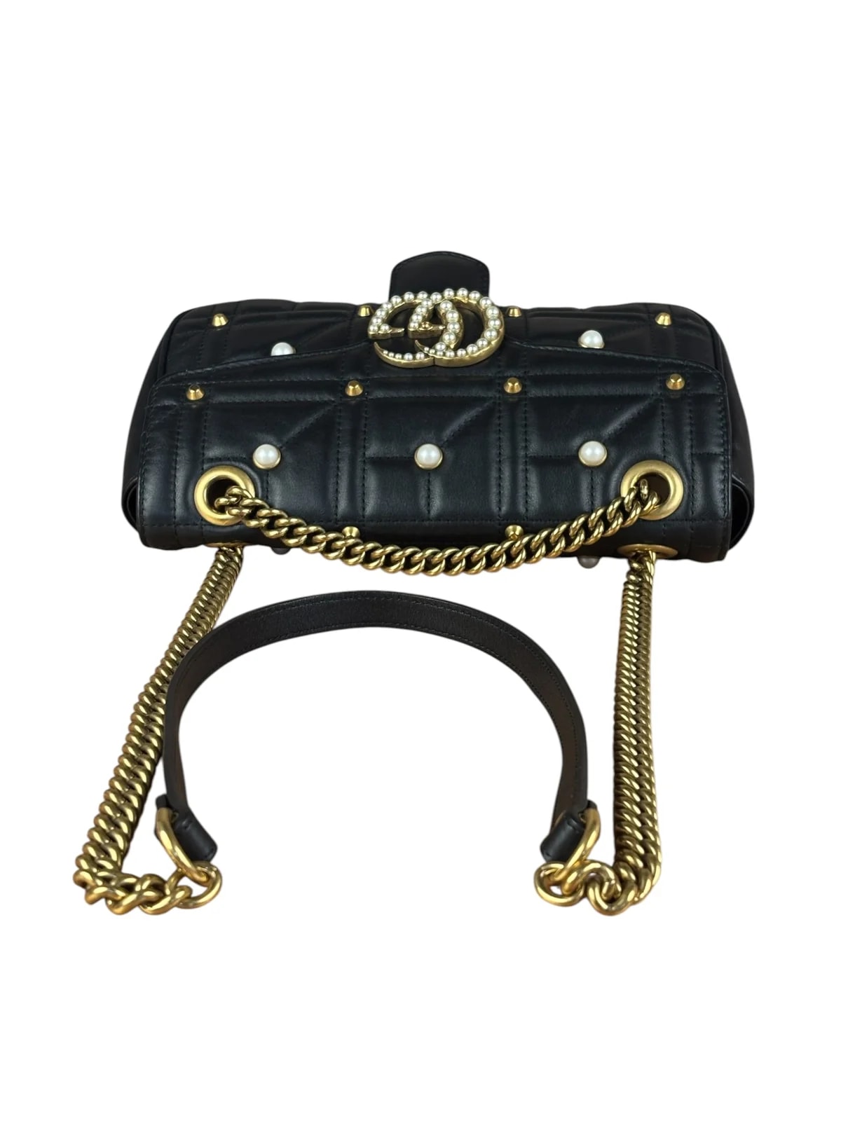 Gucci Pearly GG Marmont Flap 2