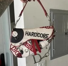 Dior — Christian Dior Hardcore Punk 2003 Galliano — Handbag — resale