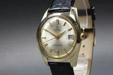 Omega — [Near +] Omega Seamaster Gold Cal.562 Automatic Date From Japan — Watch — resale