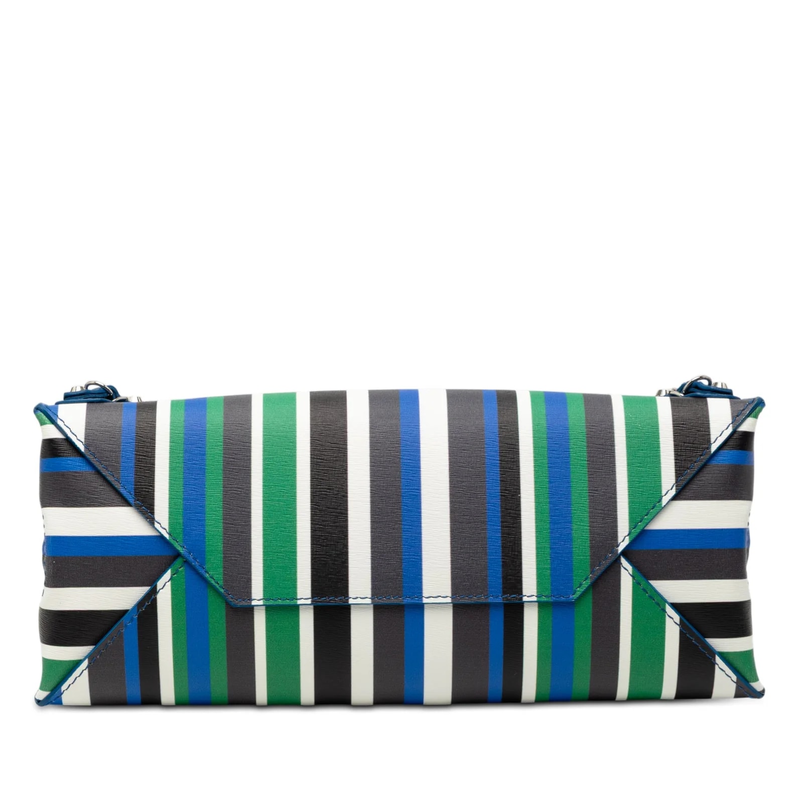 Mini Striped Papier A6 Zip Around Satchel 3