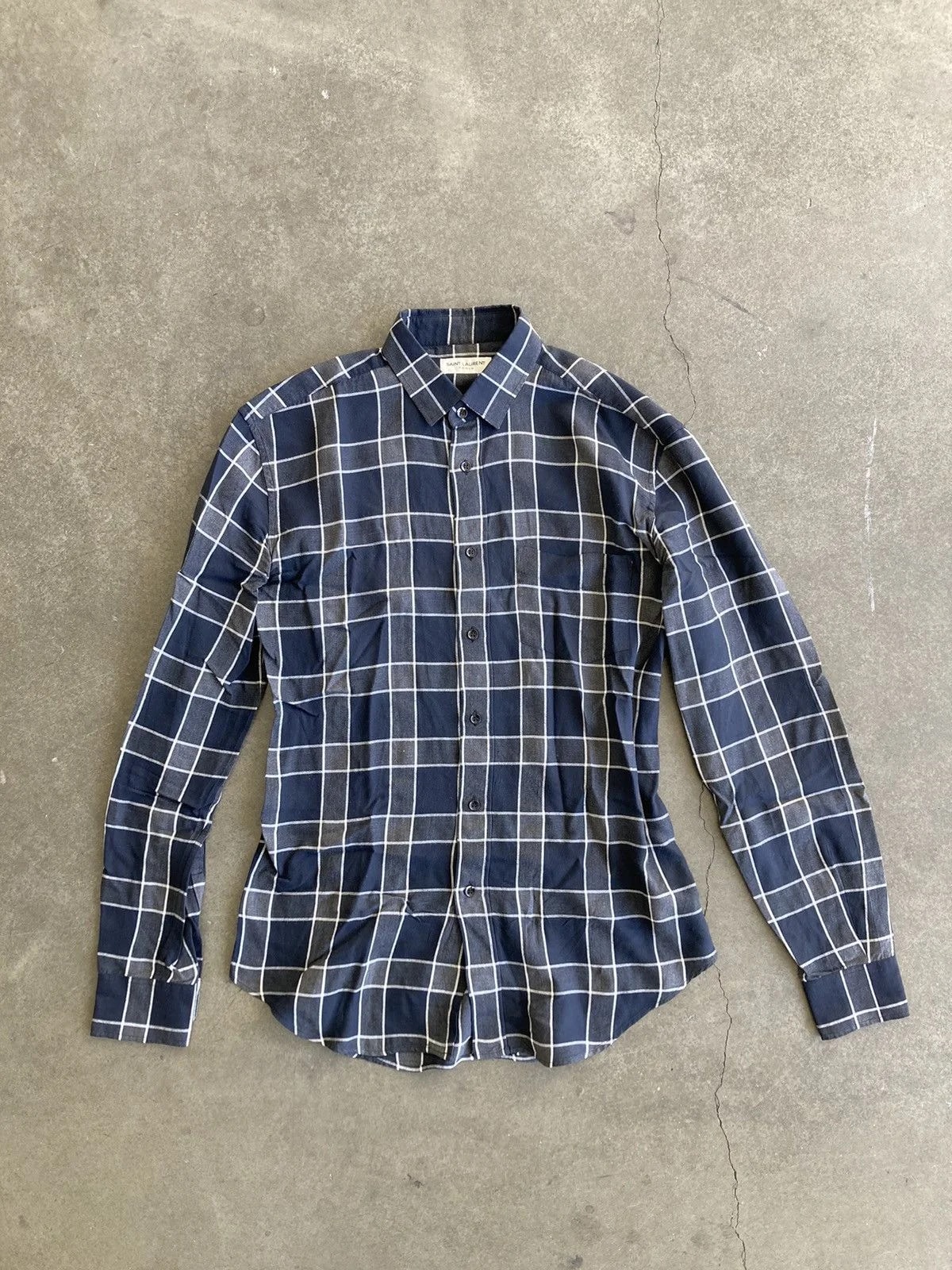 Saint Laurent — Saint Laurent Flannel Surf Sound — streetwear — resale