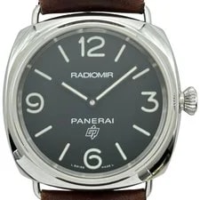 Panerai — Panerai Radiomir Base Logo 45mm PAM00753 Black Stainless Steel Manual S Watc — Watch — resale