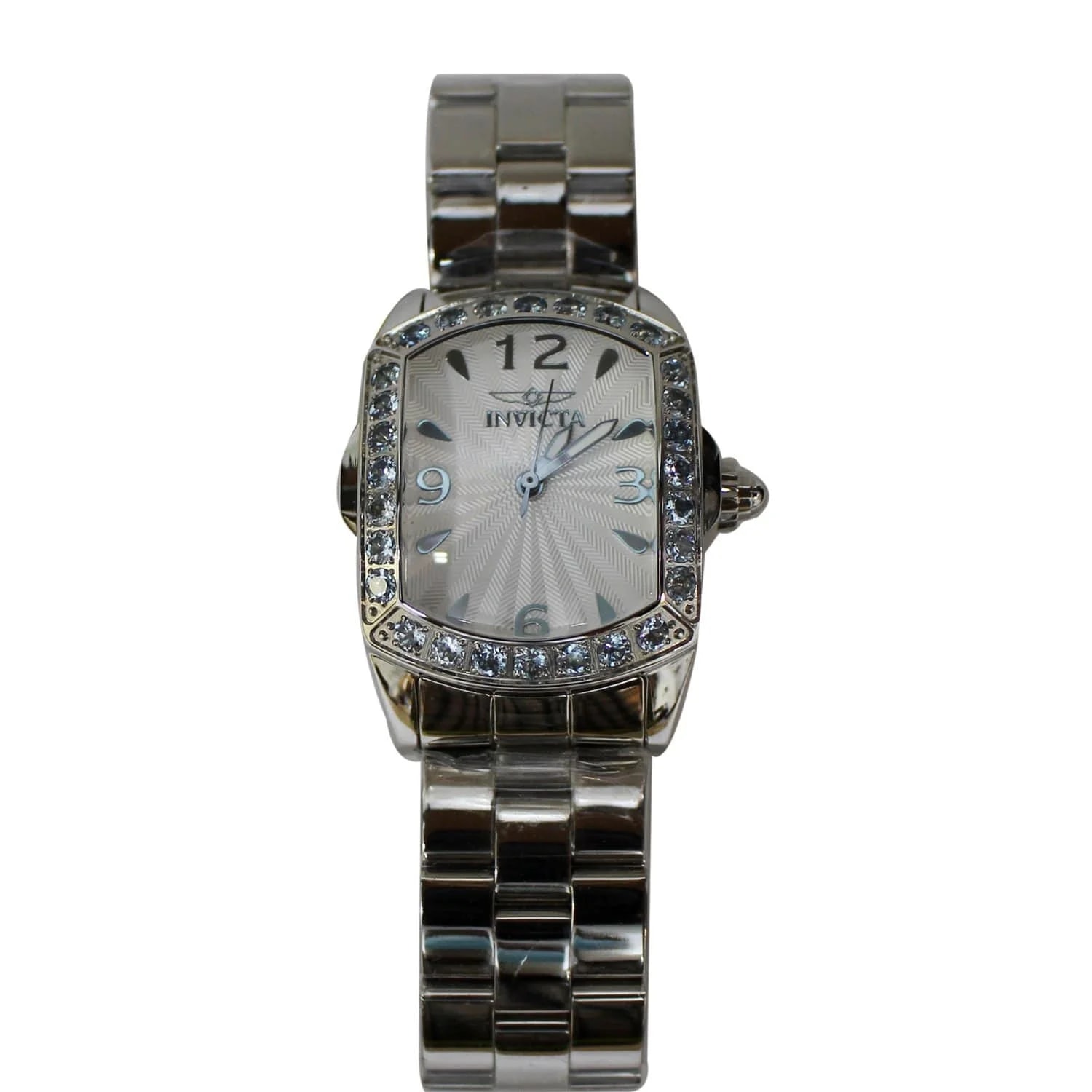 Invicta — Invicta Lupah LE Aquamarine Accents Stainless Steel White Dial 39mm — Watch — resale