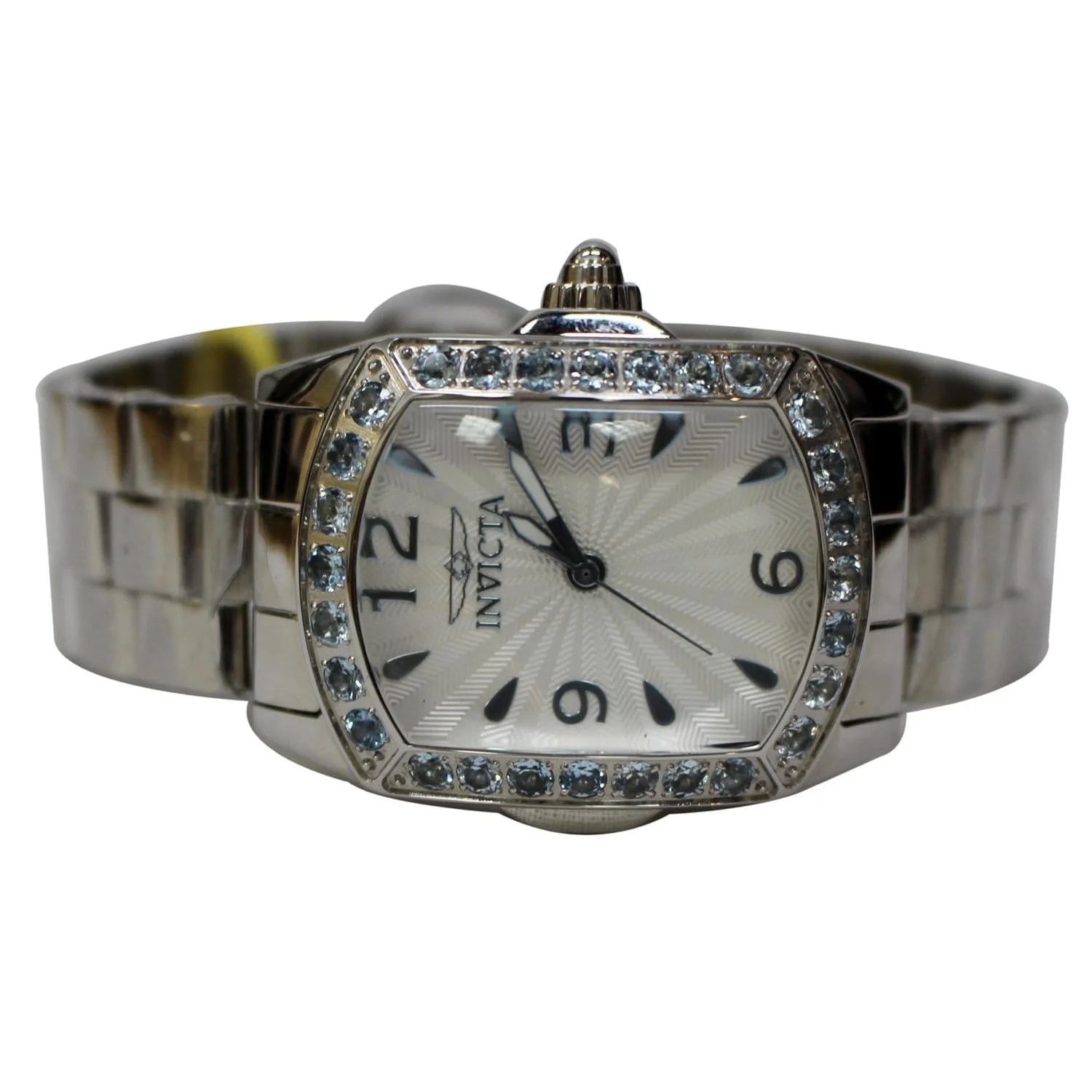 Invicta Lupah LE Aquamarine Accents Stainless Steel White Dial 39mm 2