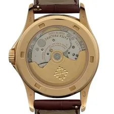 Patek Philippe Calatrava 5108R-001 White 18K Pink Gold Automatic #OK118 2