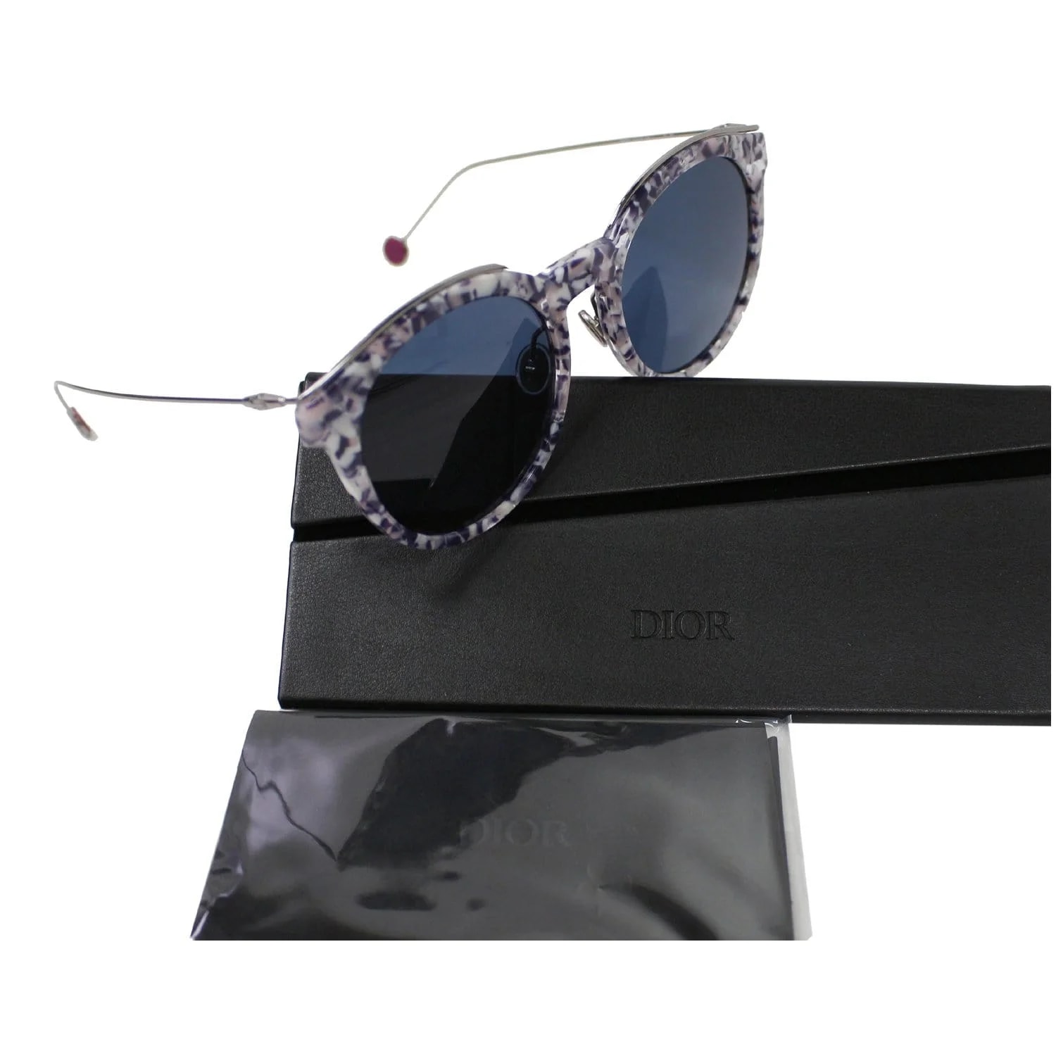 Christian Dior BLOSSOMS-0GKR-KU Patterned Sunglasses Lens 2