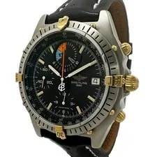 Breitling — Breitling Chronomat Date Chronograph B13047 Yachting Automatic Black — Watch — resale