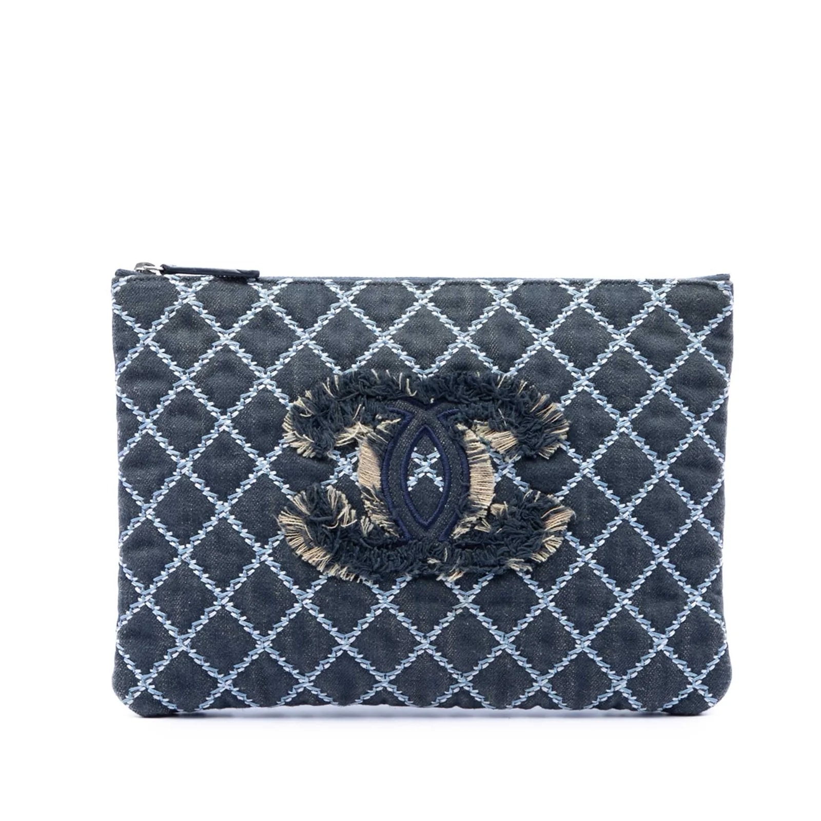 Chanel — Medium Wild Stitch Fringe O Case — Handbag — resale