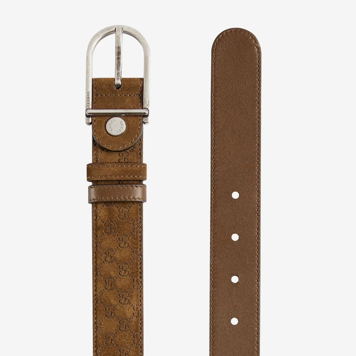 Gucci Reversible GG and Belt — 2