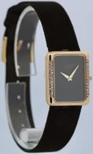 Patek Philippe Black Onyx Diamond 22mm Manual 18K Yellow Gold 4311 4