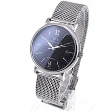 IWC Portofino IW356506 ’s Black Dial 40mm SS Automatic Good Cond 2