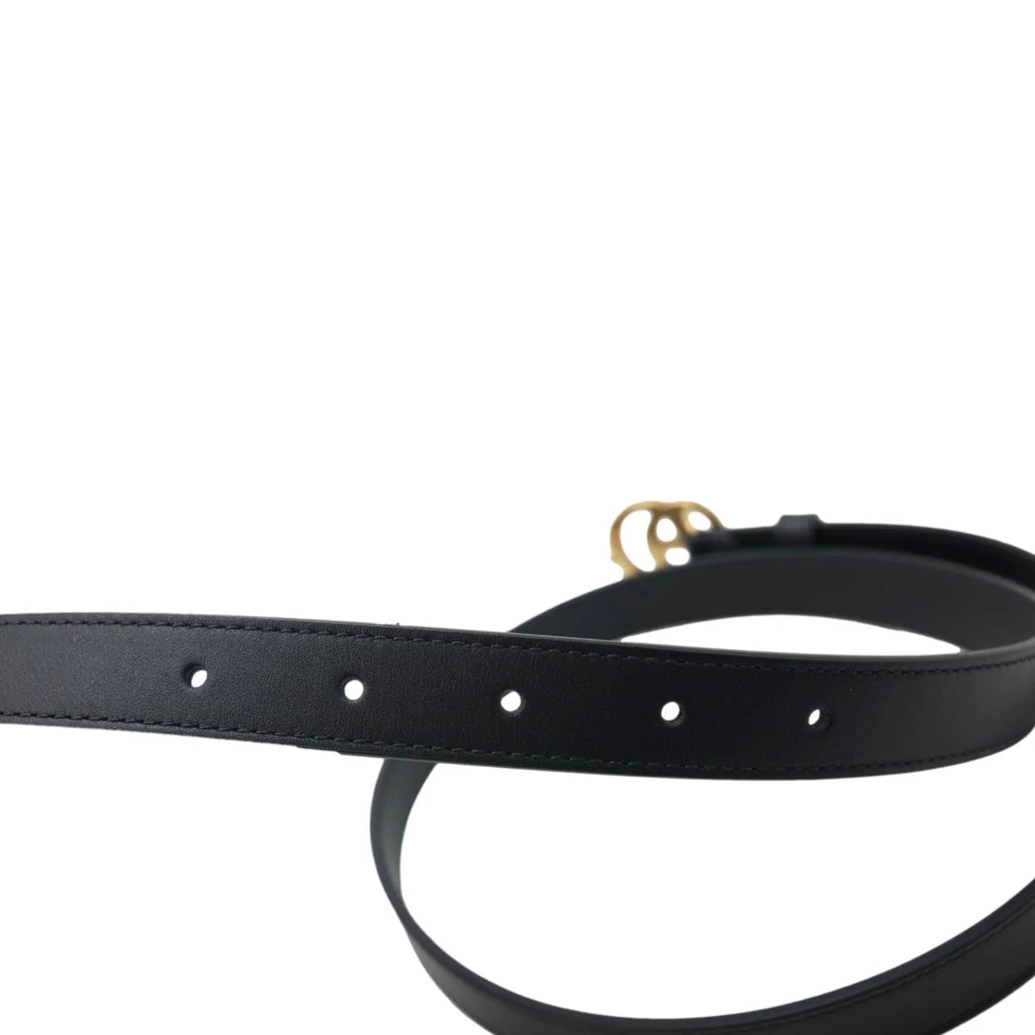 Gucci Double G Buckle Belt Size 85/34 409417 4