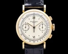 Patek Philippe — Patek Philippe 591 591J Fagiolino Chronograph 18K Yellow Gold — Watch — resale
