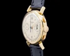 Patek Philippe 591 591J Fagiolino Chronograph 18K Yellow Gold 3