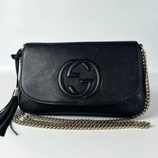Gucci Chain Interlocking GG Marmont Tassel Crossbody 2