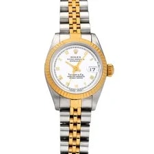 Rolex — Rolex Datejust 69173 26mm Stainless Steel / Yellow Gold White #WW852 — Watch — resale