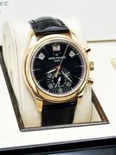 Patek Philippe Annual Calendar Chronograph 5960R-010 18K Rose Gold Box Paper 2