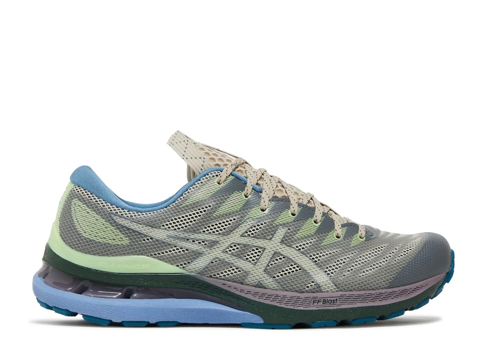Asics — Kiko Kostadinov X Wmns FN3-S Gel Kayano 28 'Gargoyle Fog' — Sneaker — resale