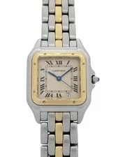 Cartier — Cartier Panthere 83083241 Stainless Steel / Yellow Gold 26mm With Box #TW117 — Watch — resale