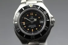 Omega Seamaster Professional 200m Cal.1424 Date Black Quartz Japan 2