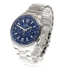Jaeger-lecoultre Polaris Chronograph Q9028180/842.8.C1.S 42mm SS Blue #C1624 2