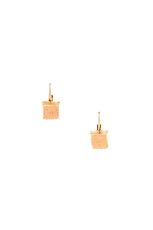 Chanel — CC Square Drop — Jewelry — resale