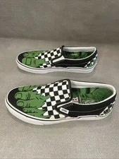 Vans Marvel Incredible Hulk Checker Slip on Shoes 3
