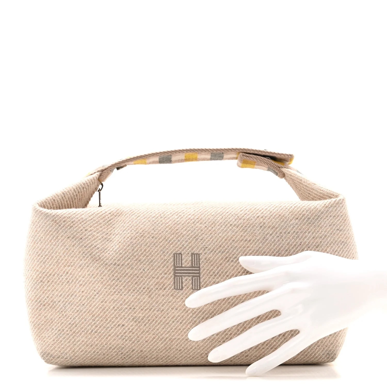 Large Au Carre Bride-A-Brac Pouch Seigle 2