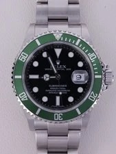 Rolex Submariner 16610LV Kermit 40mm Green Bezel Steel Full Set 2