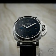 Panerai Luminor Marina 1950 42mm Black Gator Leather 2019 Full SET PAM01392 4
