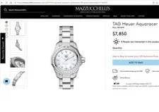 TAG Heuer Combo – Lewis Hamilton Clibre S and Aqua Racer Diamond Bezled 3