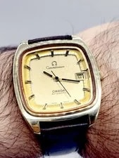 Omega — [Works] 36mm Omega Constellation TV Dial Automatic Gold Plated — Watch — resale