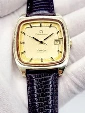 [Works] 36mm Omega Constellation TV Dial Automatic Gold Plated 3