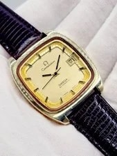 [Works] 36mm Omega Constellation TV Dial Automatic Gold Plated 4