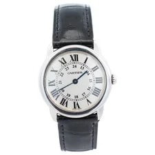 Cartier Ronde Solo 29mm White Dial Ref# W6700155