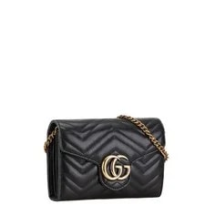 Gucci GG Marmont Chain Wallet 474575 Use 2