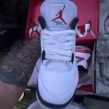 Jordan Air 4 / / Mid Top Lace-Up Athletic 2