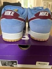 ⁠Nike SB Dunk Low Pro Philadelphia Phillies Size 10.5 DQ4040-400 Valor Gum 4