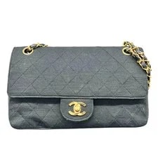 Chanel Matelassé 25 Double Flap Chain A01112 Cotton Hardware 2