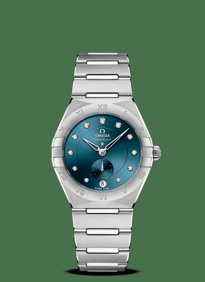 Omega Constellation Co-Axial Master Chronometer Small Seconds Stainless Steel & Sedna™ Gold & Diamonds Lady’s 3