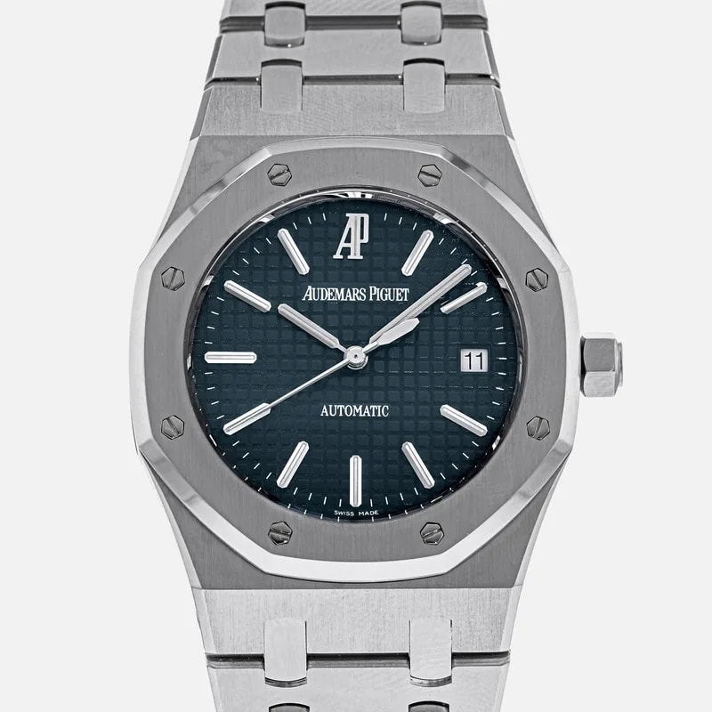 Audemars Piguet — Royal Oak Selfwinding Ref. 15300ST Blue Dial in Stainless Steel — Watch — resale