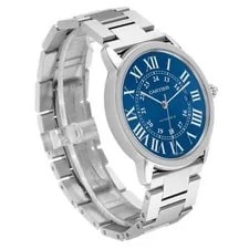 Cartier Ronde Solo XL 42 Steel Blue Dial WSRN0023 Card 3