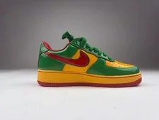 Lil Yachty X Nike Air Force 1 Low ' - Lucky ' Size 40.5- Size 2