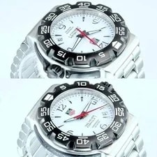 TAG Heuer Formula 1 WAC1111 , Dier, 3-Hand, Date, White Dial 4