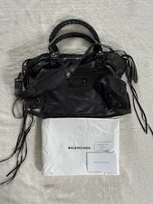 100% Authentic Balenciaga Classic Paris City W/ Dustbag in Colour 2