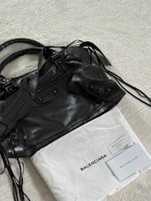 100% Authentic Balenciaga Classic Paris City W/ Dustbag in Colour 3