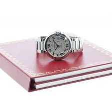 Cartier Baron Blue MM W6920046 Silver Dial Automatic Boy's Watch_974181 2