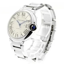 Cartier Baron Blue MM W6920046 Silver Dial Automatic Boy's Watch_974181 3